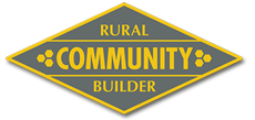 Logotipo de constructores de comunidades rurales